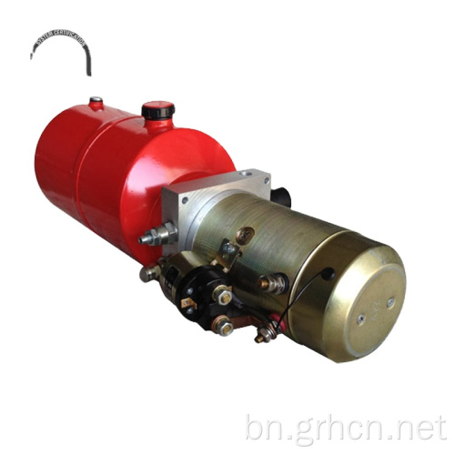 12V পোর্টেবল হাইড্রোলিক পাওয়ার ইউনিট উপাদান